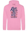 Чоловіча толстовка (худі) Bicycle Race Рожевий фото