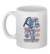 Чашка керамическая Bicycle Race Белый Чашка керамическая Bicycle Race Белый фото