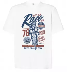 Футболка Оверсайз Парашютист Білий фото