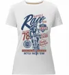 Женская премиум футболка Bicycle Race Белый фото