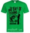 Мужская футболка Big Day of Fishing Зеленый фото