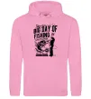 Мужская толстовка (худи) Big Day of Fishing Розовый фото