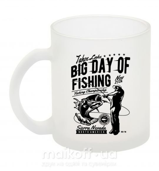 Чашка стеклянная Big Day of Fishing Фроузен фото