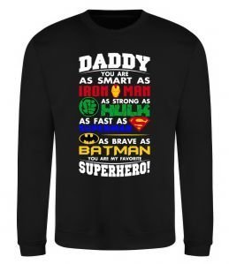 Свитшот Daddy superhero