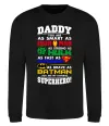 Свитшот Daddy superhero Черный фото