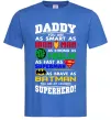 Чоловіча футболка Daddy superhero Яскраво-синій Чоловіча футболка Daddy superhero Яскраво-синій фото