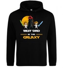 Мужская толстовка (худи) Best dad in galaxy Мужская толстовка (худи) Best dad in galaxy