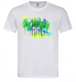 Мужская футболка Find the fish Белый фото