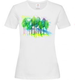 Женская футболка Пейзаж Женская футболка Пейзаж