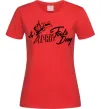 Жіноча футболка Первое апреля Червоний фото