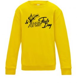 Детский Свитшот Первое апреля Детский Свитшот Первое апреля
