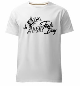 Чоловіча преміум футболка Первое апреля