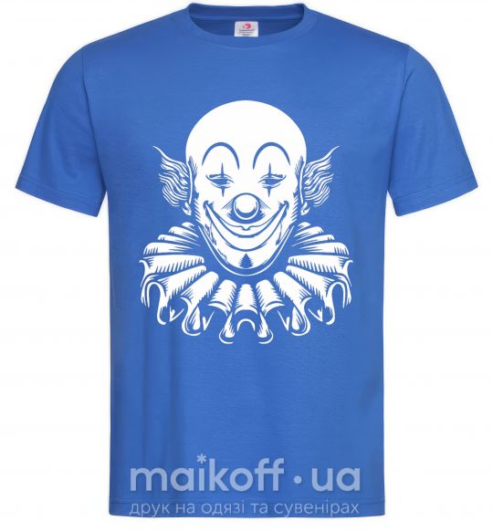 Чоловіча футболка Clown Яскраво-синій фото