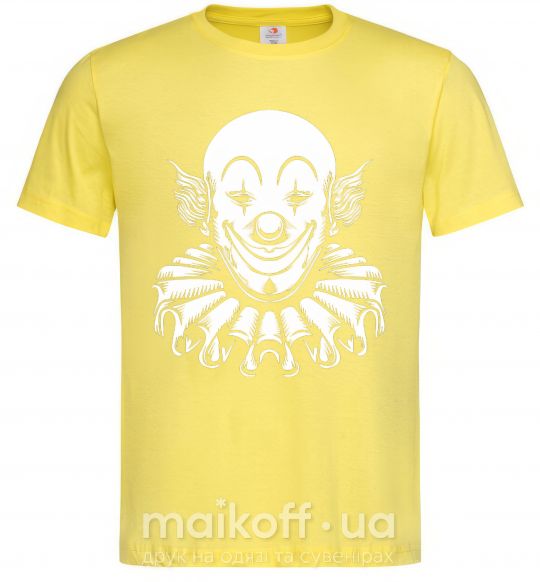 Мужская футболка Clown Лимонный фото