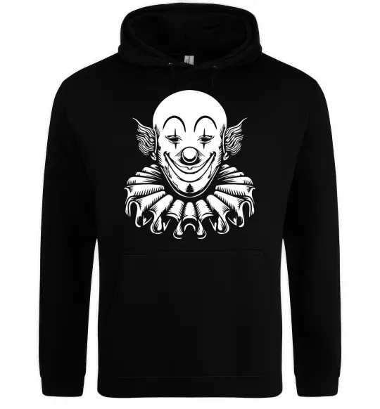 Женская толстовка (худи) Clown Черный фото