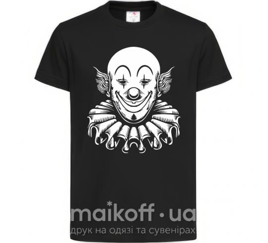 Детская футболка Clown Черный фото