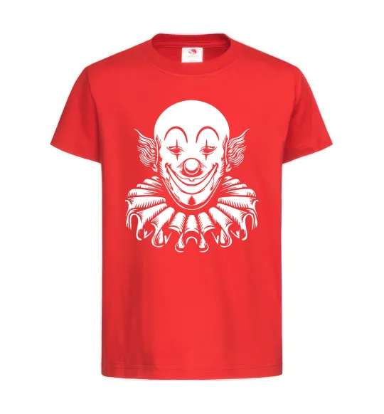 Детская футболка Clown Красный фото
