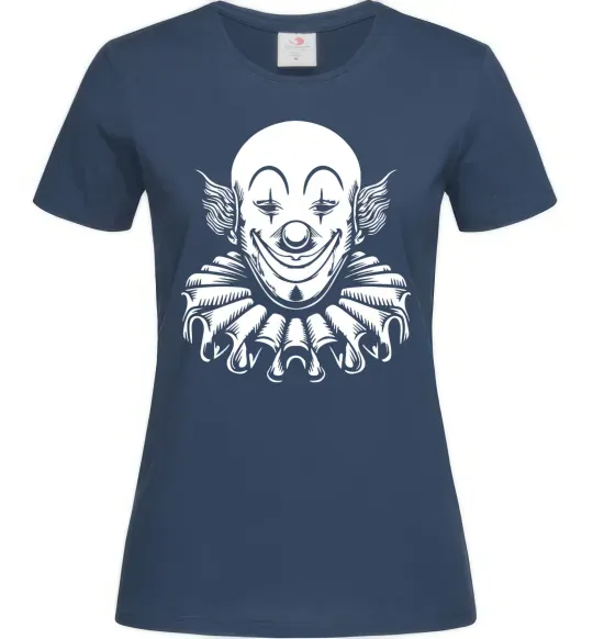 Женская футболка Clown Темно-синий фото