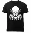 Мужская премиум футболка Clown Черный фото