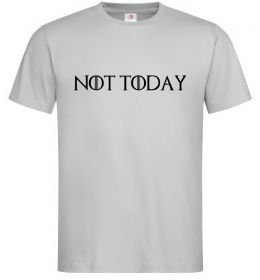 Мужская футболка Not today game of thrones Мужская футболка Not today game of thrones