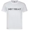 Мужская футболка Not today game of thrones Белый фото