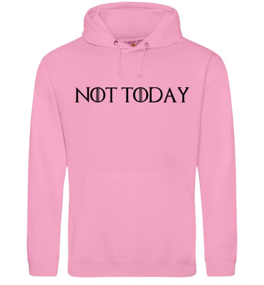 Жіноча толстовка (худі) Not today game of thrones Рожевий фото