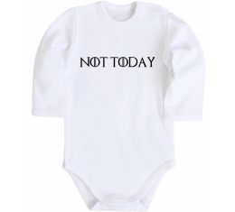 Детский боди Not today game of thrones
