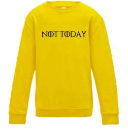 Детский Свитшот Not today game of thrones