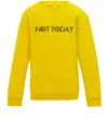 Детский Свитшот Not today game of thrones Солнечно желтый фото