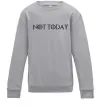 Детский Свитшот Not today game of thrones Серый меланж фото