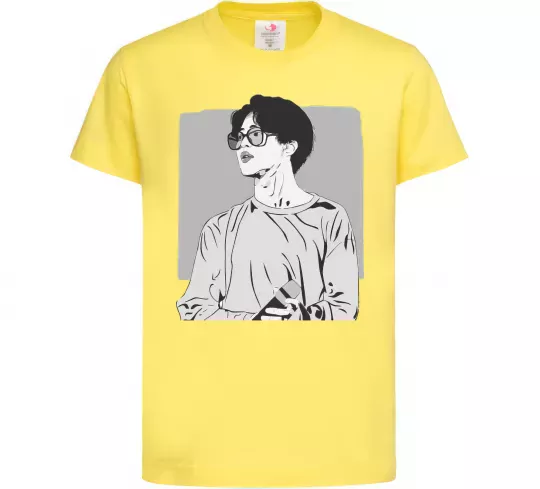 Дитяча футболка Чимин Лимонний фото