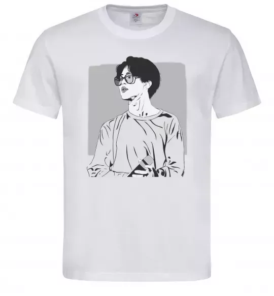 Мужская футболка Чимин Белый фото