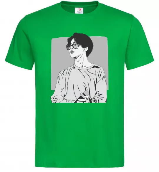 Мужская футболка Чимин Зеленый фото