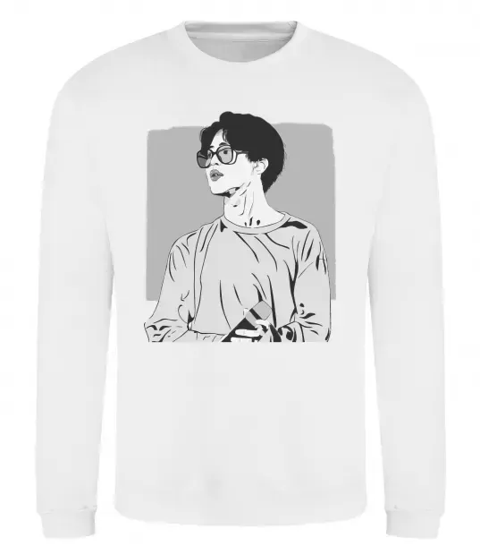 Свитшот Чимин Белый фото