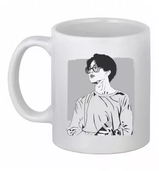 Чашка керамічна Чимин Білий фото