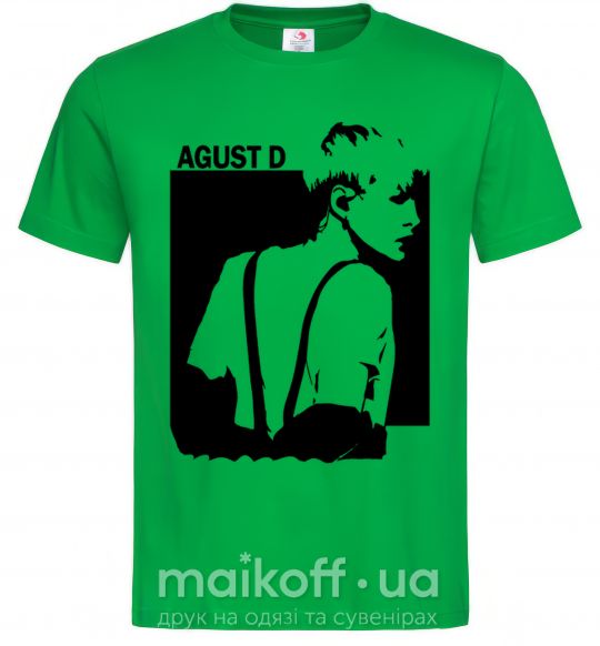Мужская футболка August D Зеленый фото