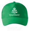 Кепка Keep calm i'm a physiotherapist Зеленый фото