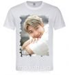 Чоловіча футболка RM bts Білий фото