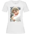 Жіноча футболка RM bts Білий фото