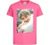 Дитяча футболка RM bts Яскраво-рожевий Дитяча футболка RM bts Яскраво-рожевий фото