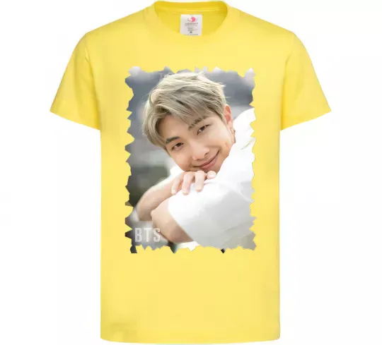 Дитяча футболка RM bts Лимонний фото