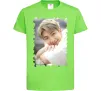Дитяча футболка RM bts Лаймовий Дитяча футболка RM bts Лаймовий фото