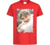 Дитяча футболка RM bts Червоний Дитяча футболка RM bts Червоний фото