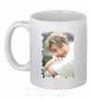 Чашка керамічна RM bts Білий фото