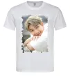 Мужская футболка RM bts Белый фото