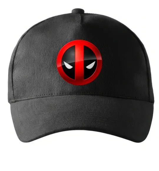Кепка Deadpool face logo Черный фото
