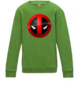 Дитячий світшот Deadpool face logo