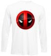 Реглан Deadpool face logo Белый фото