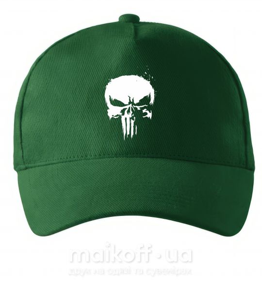 Кепка Punisher logo Темно-зелений фото