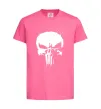 Дитяча футболка Punisher logo Яскраво-рожевий фото